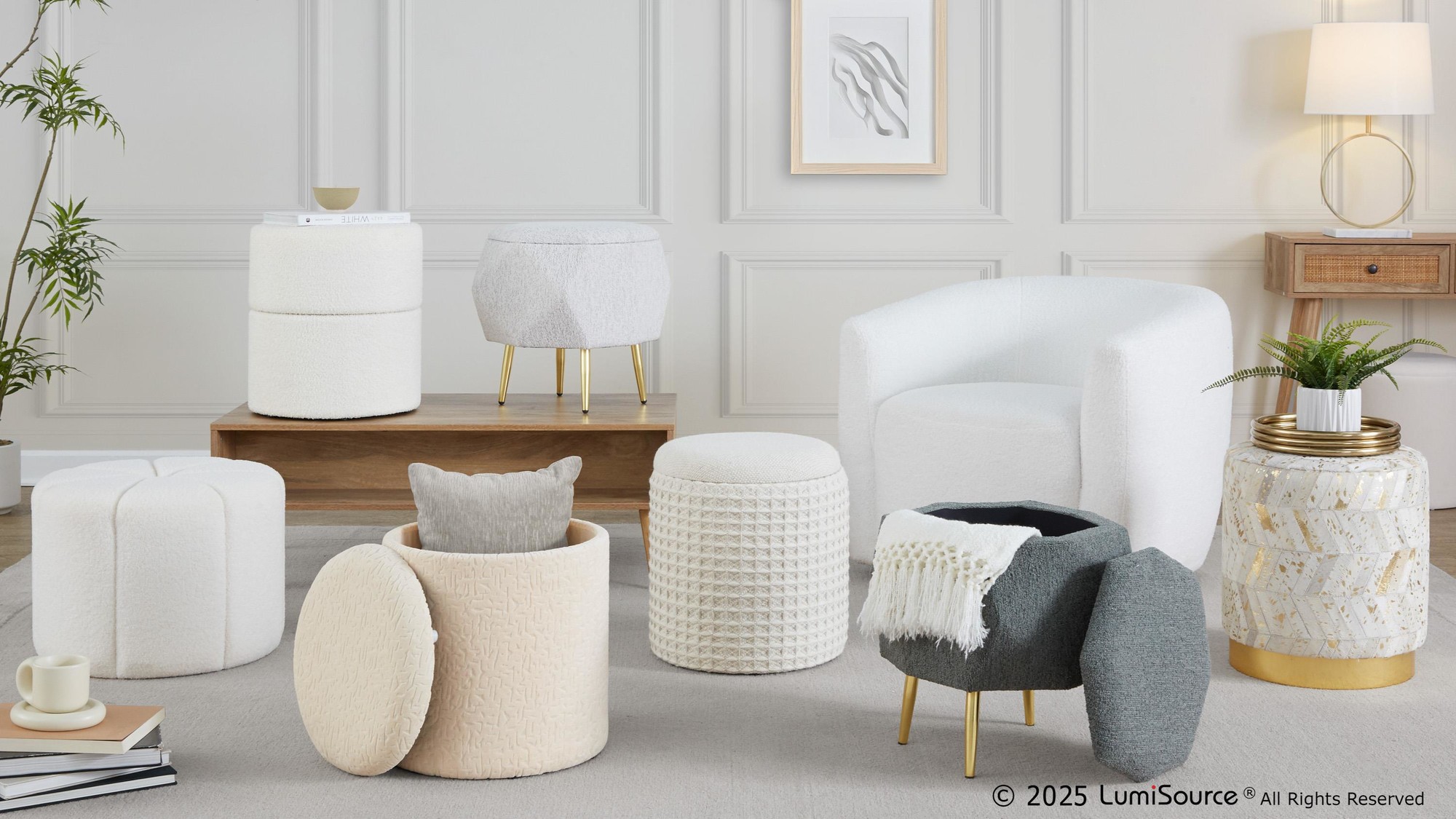 Spin 18" Ottoman